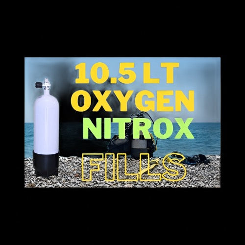 10lt nitrox fills