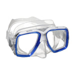silicone ray mask with tempered glass lens