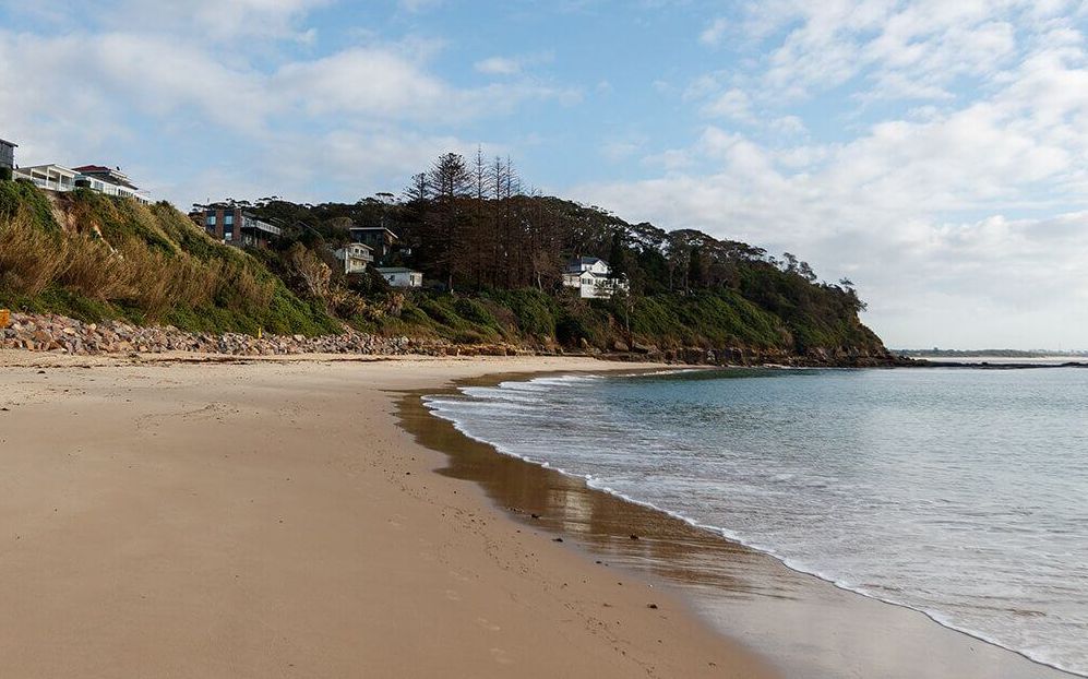 cabbage tree bay, sandy beach