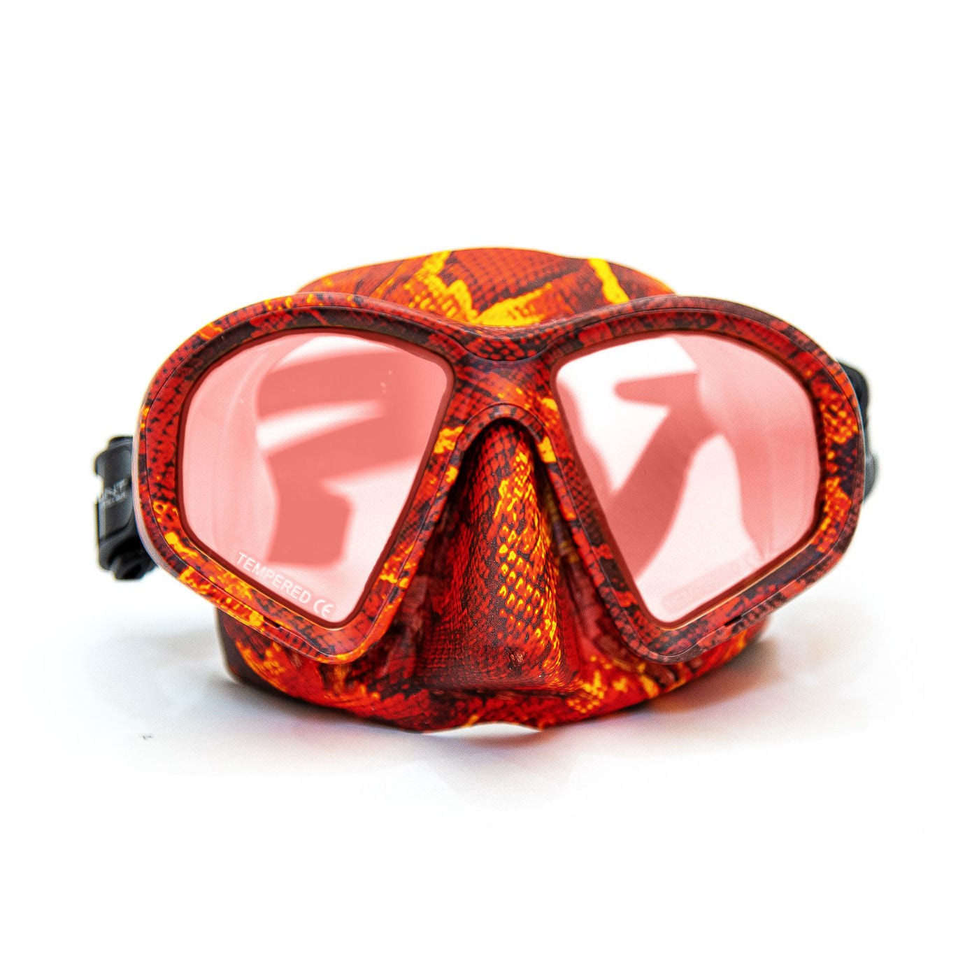 Huntmaster Red Camo Dive Mask