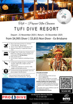 dive tufi resort with Prodive central coast