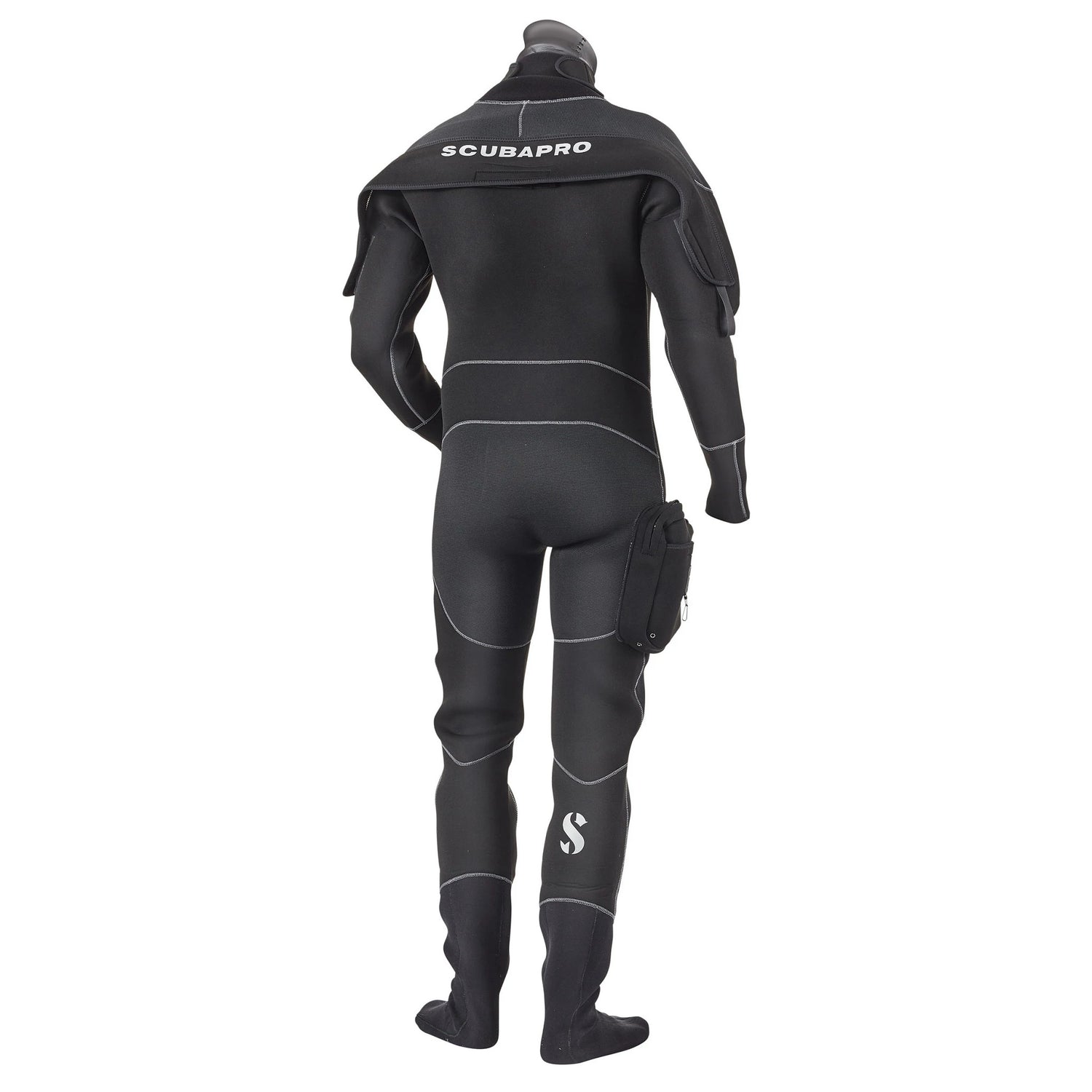 Scubapro ever dry 4mm drysuit rear view